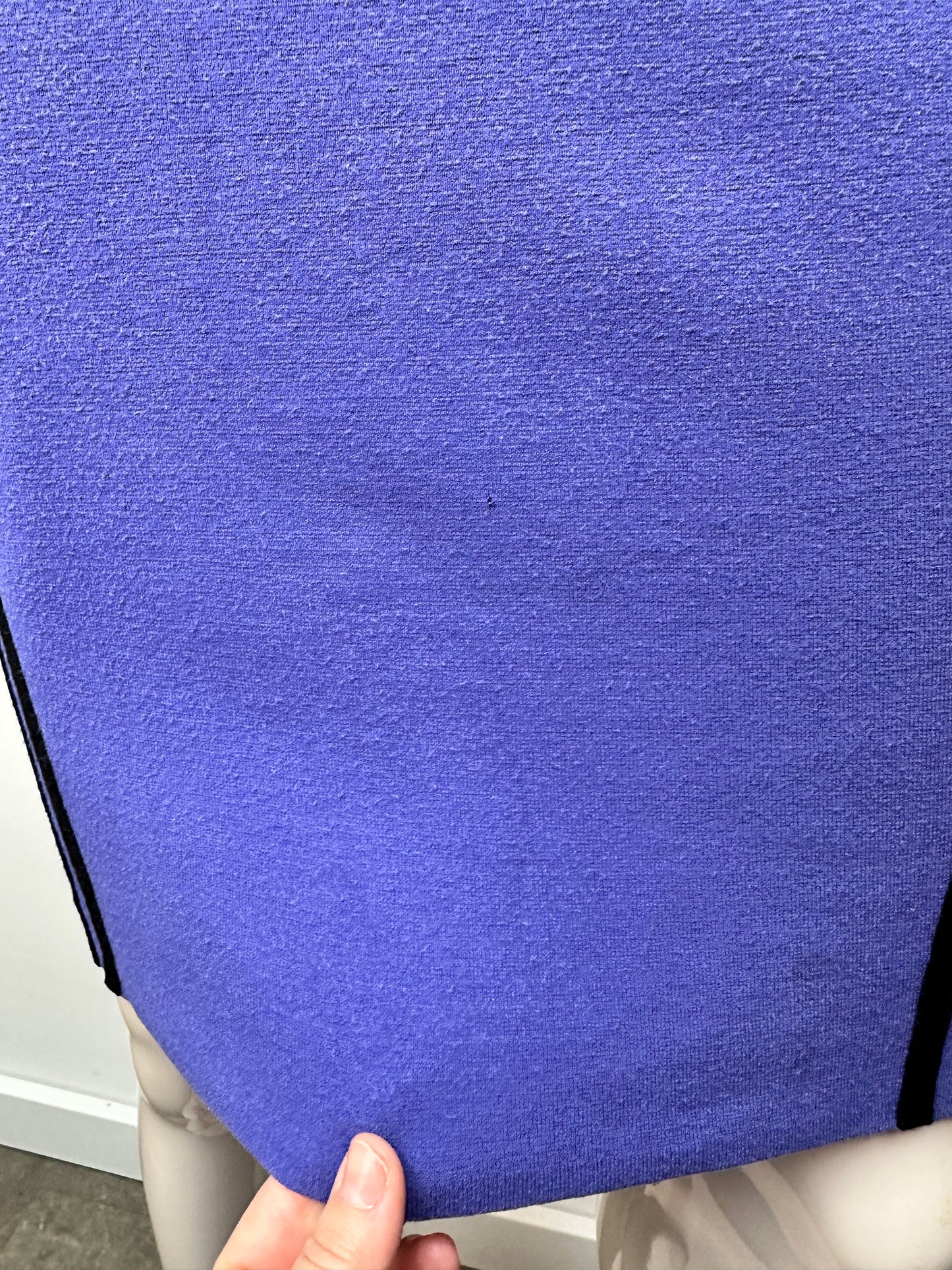 Marc Cain bodycon jurk zwart/paars maat M