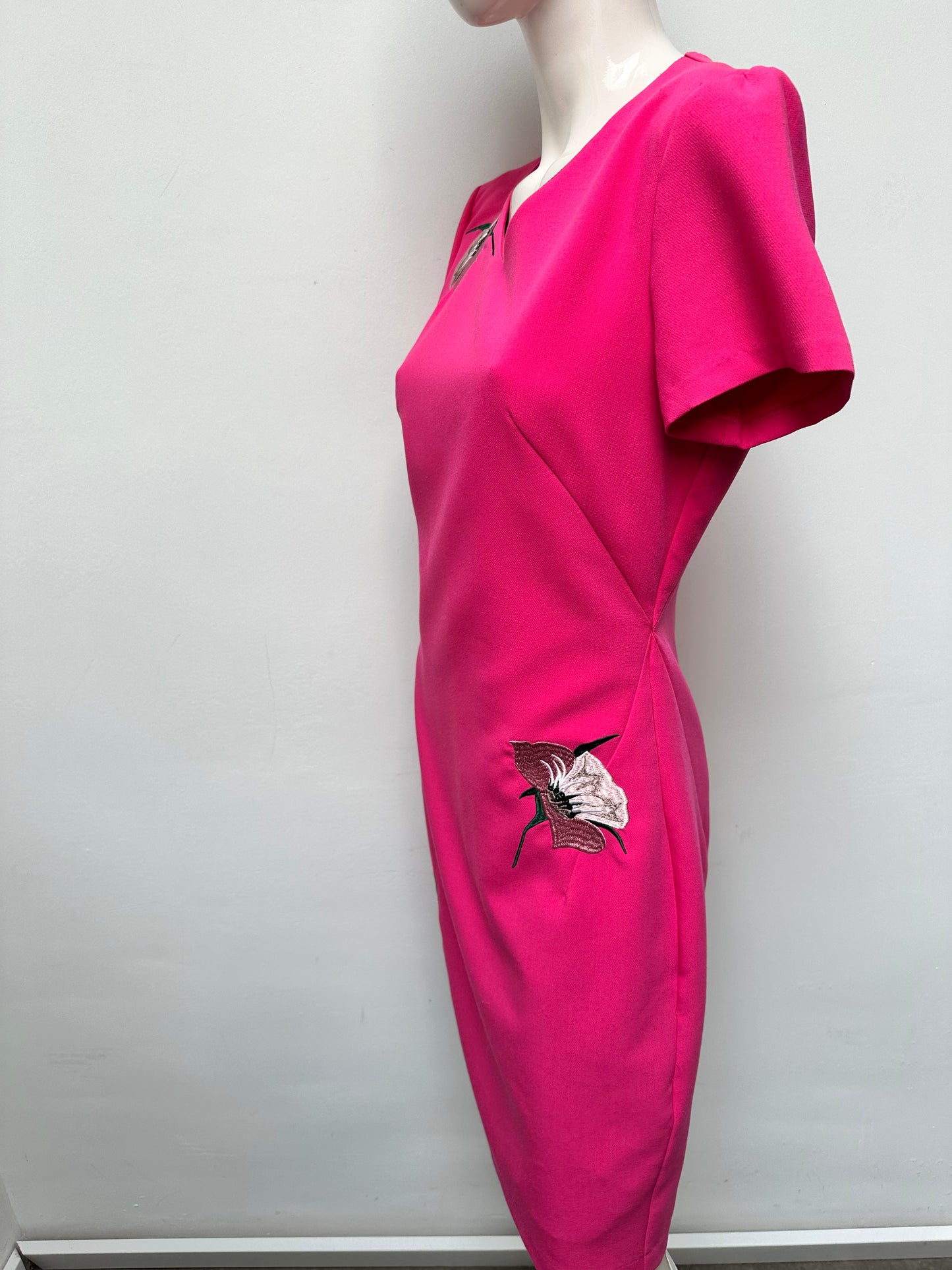 Monton roze jurk maat 38