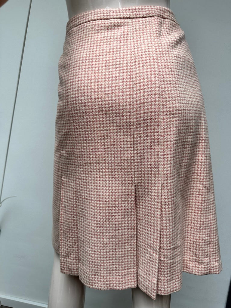 MaxMara Weekend roze plooirok maat 42