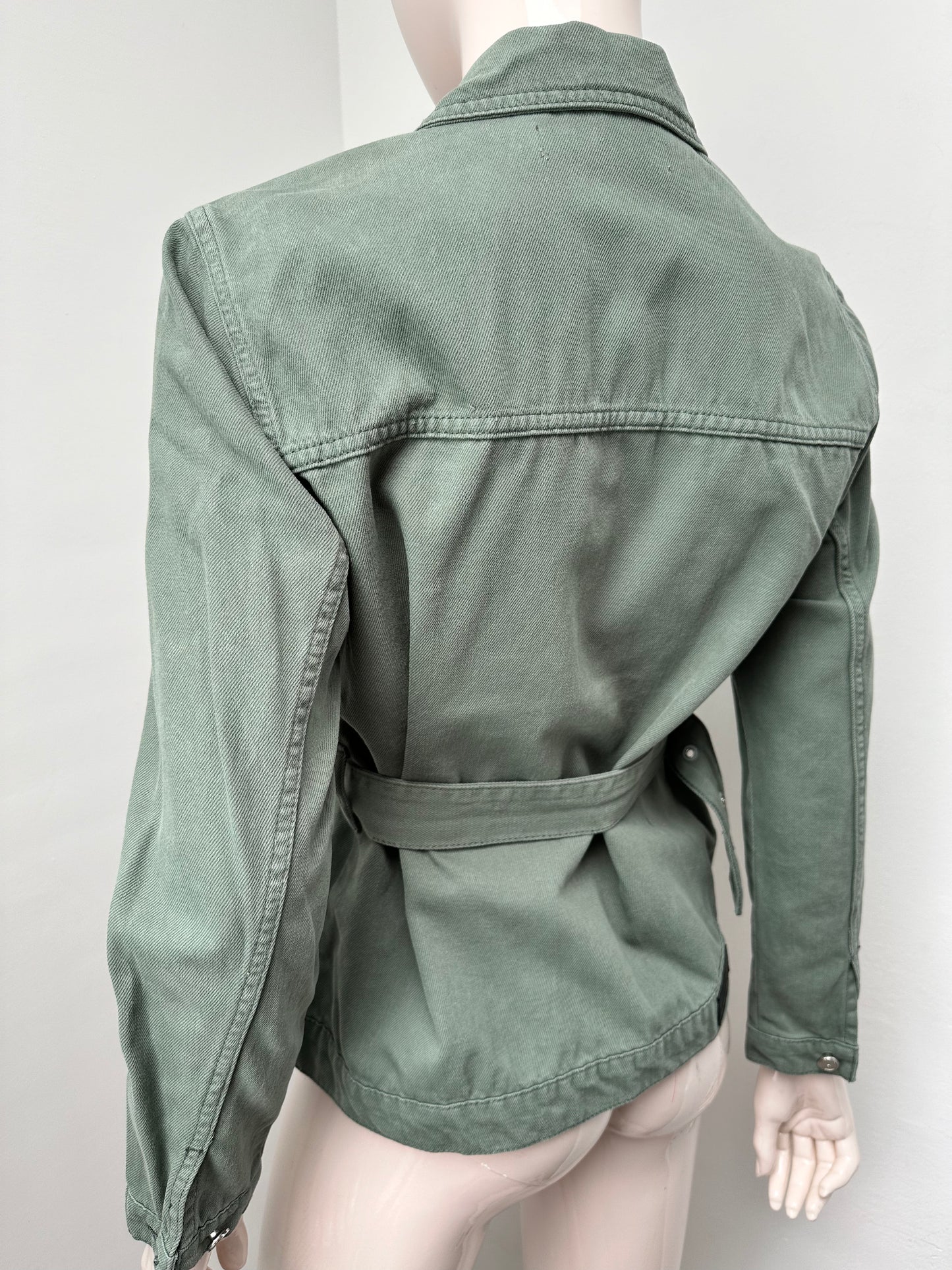 Aaiko groen jeans jasje maat xs
