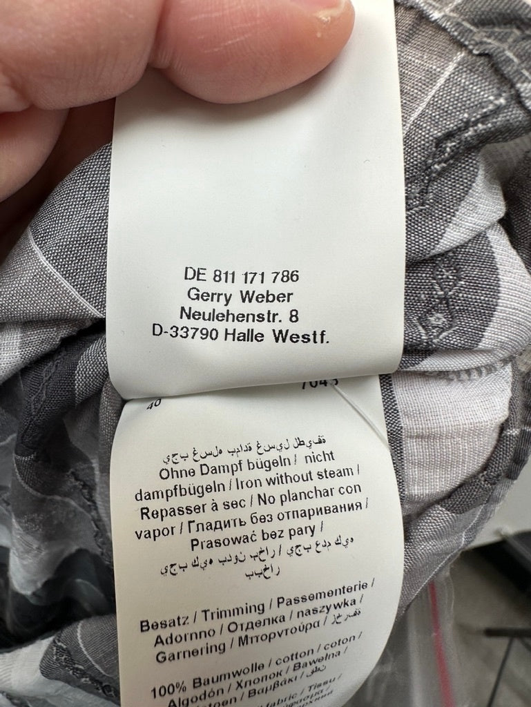 Gerry Weber Blouse maat 40 grijs