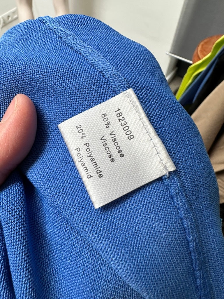Claudia Sträter Vest maat 40 blauw