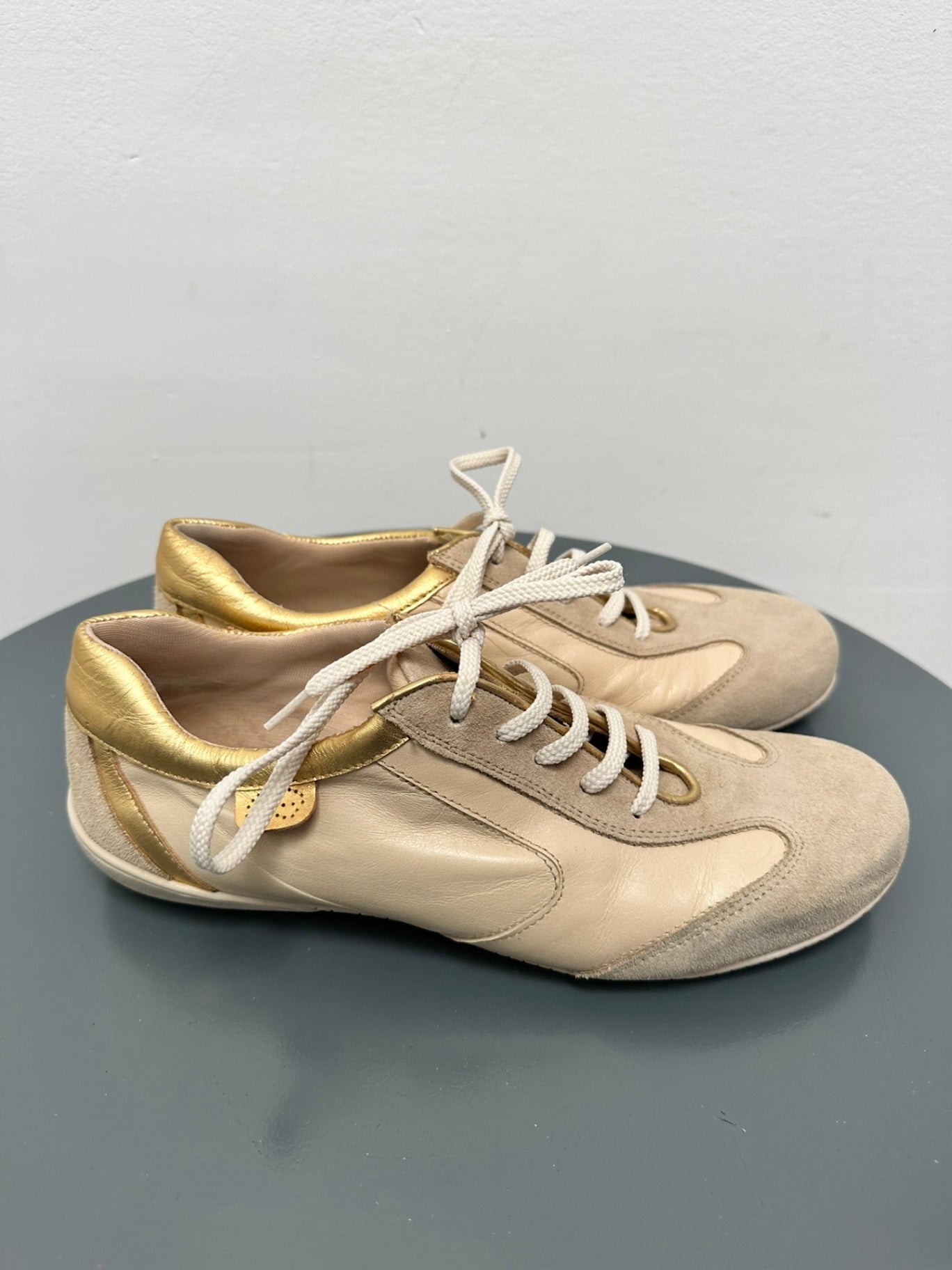 Gerard Darel sneakers maat 39 beige, goud