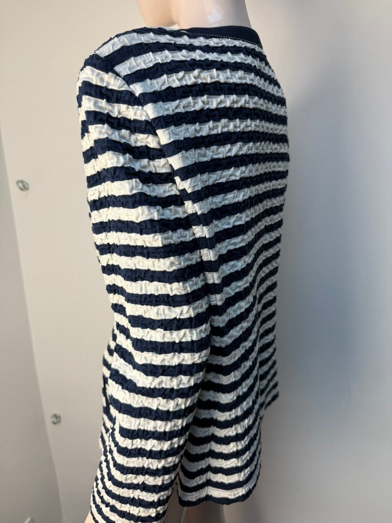 Frank Walder Blazer maat 44 Donkerblauw; wit