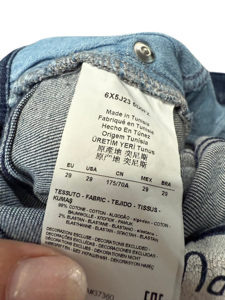 Armani Jeans Jeans maat 29 Blauw