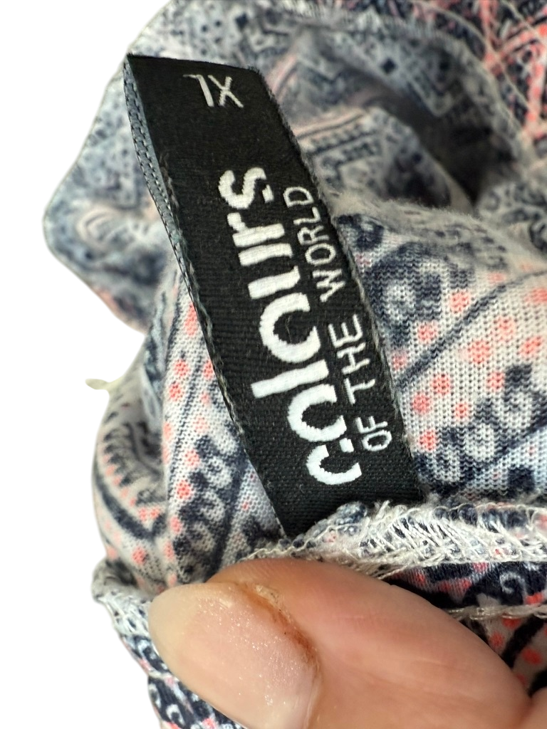 Colours of the world Short maat XL meerkleurig