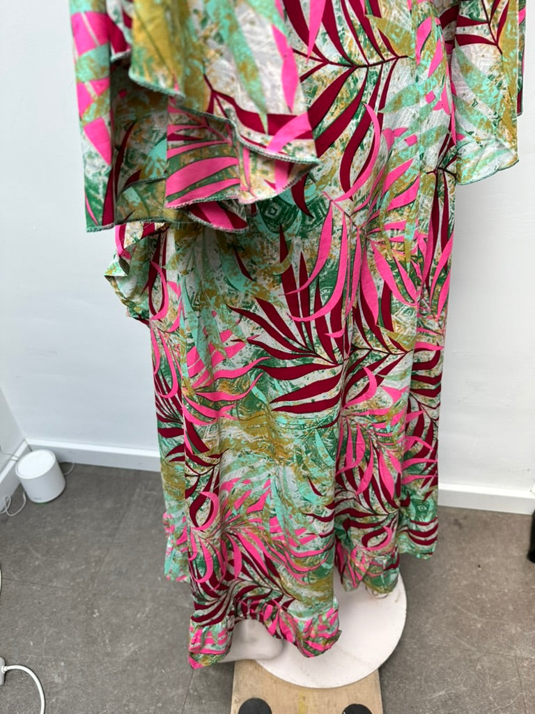 Purple Queen wikkeljurk boho stijl maat 1