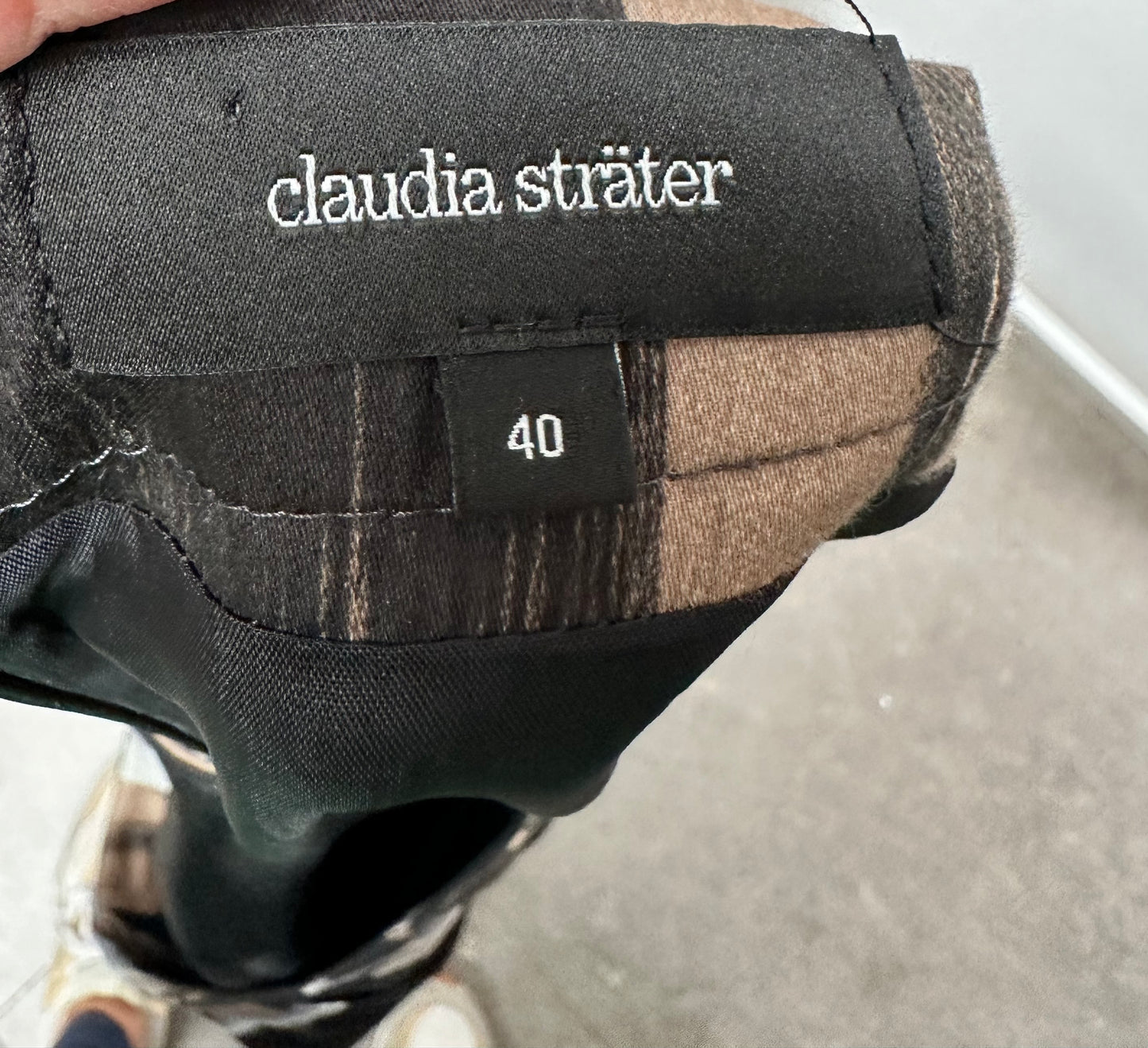Claudia Sträter korte rok maat 40