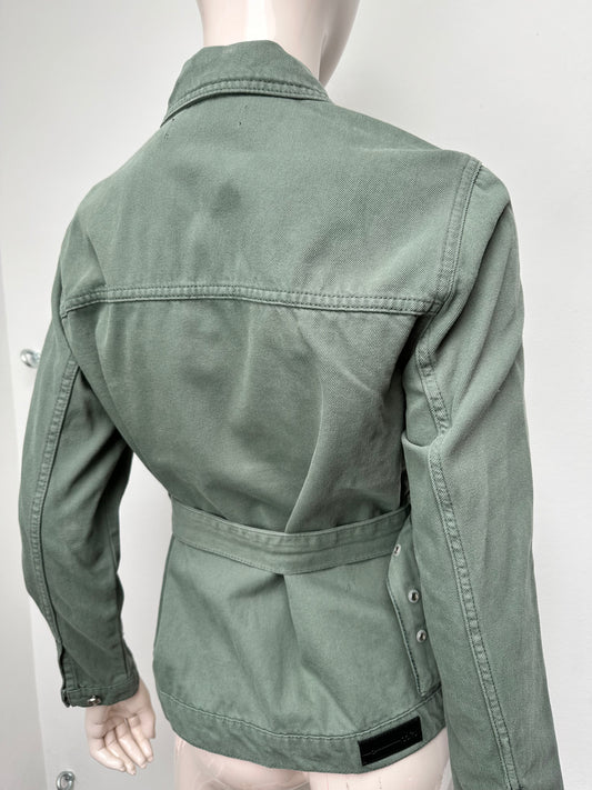 Aaiko groen jeans jasje maat xs