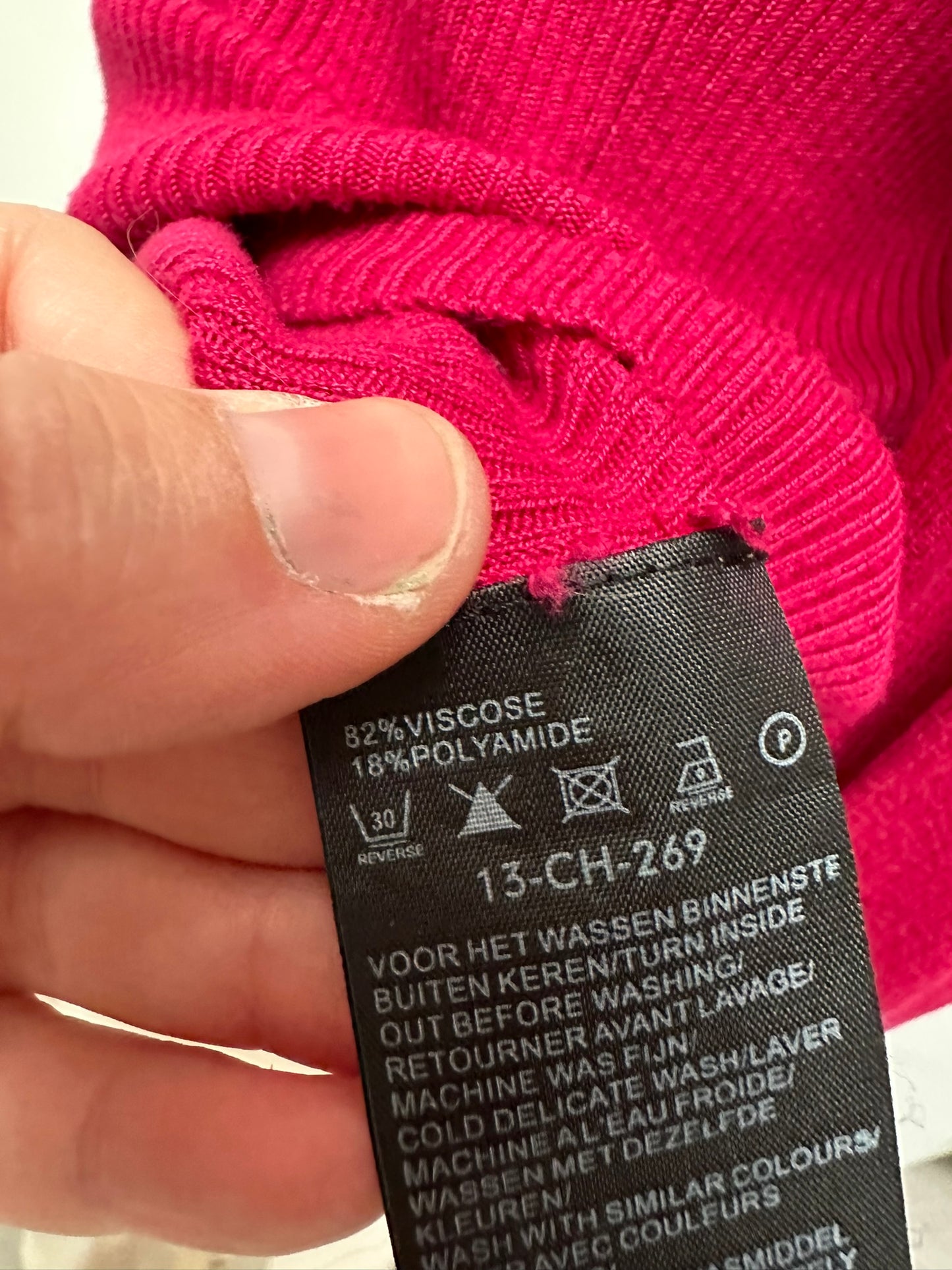 Bandolera Coltrui maat 40 roze