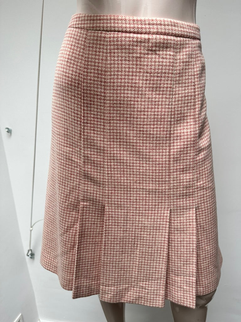 MaxMara Weekend roze plooirok maat 42