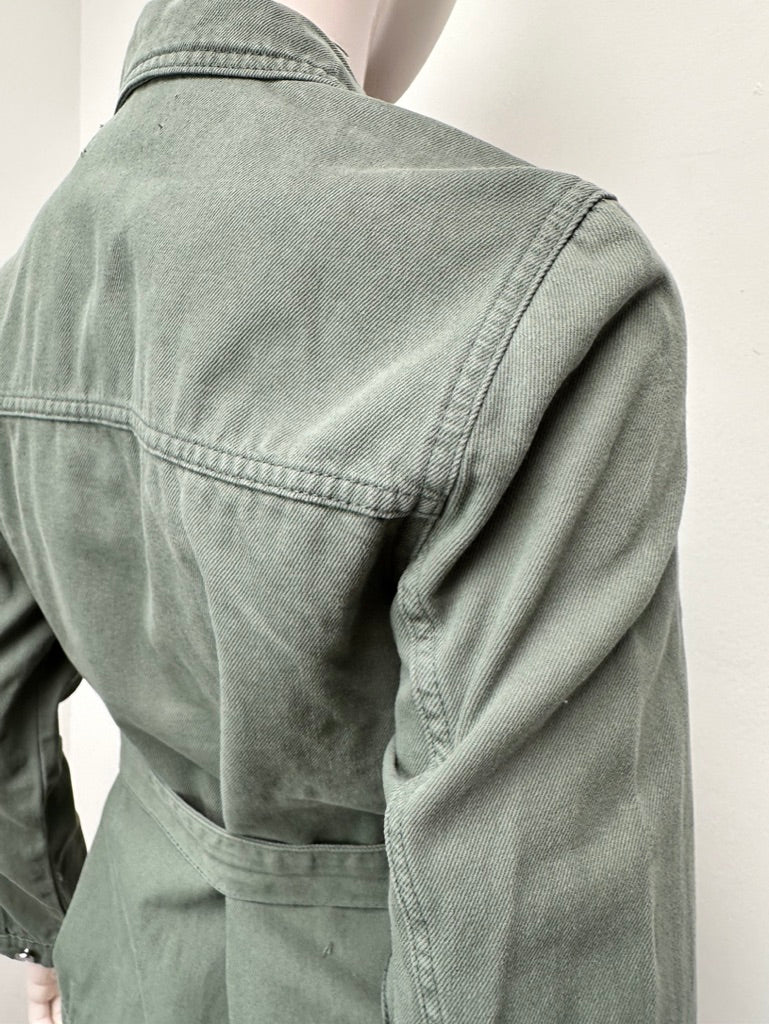 Aaiko groen jeans jasje maat xs