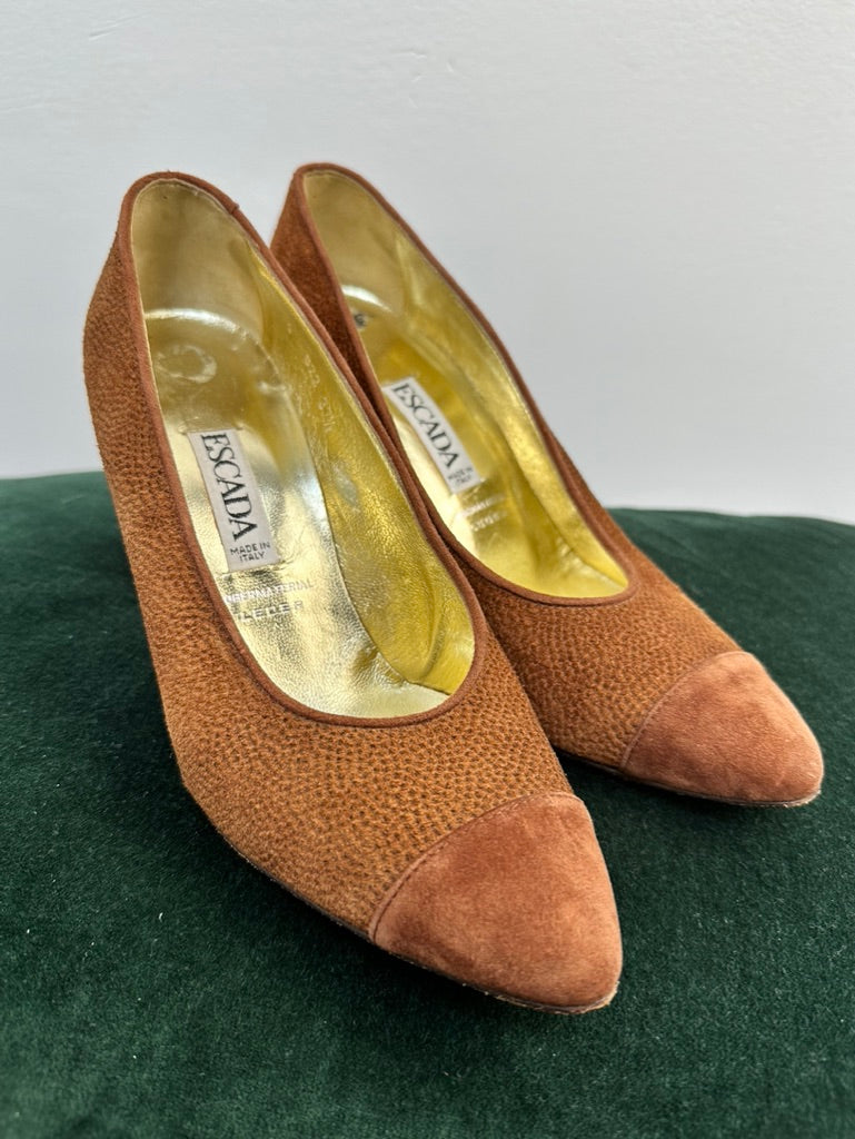 Escada bruine pumps maat 37,5