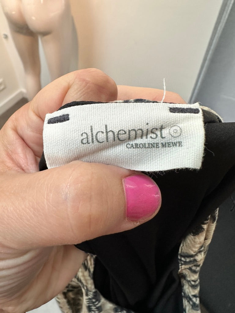 Alchemist beige jurk maat 42