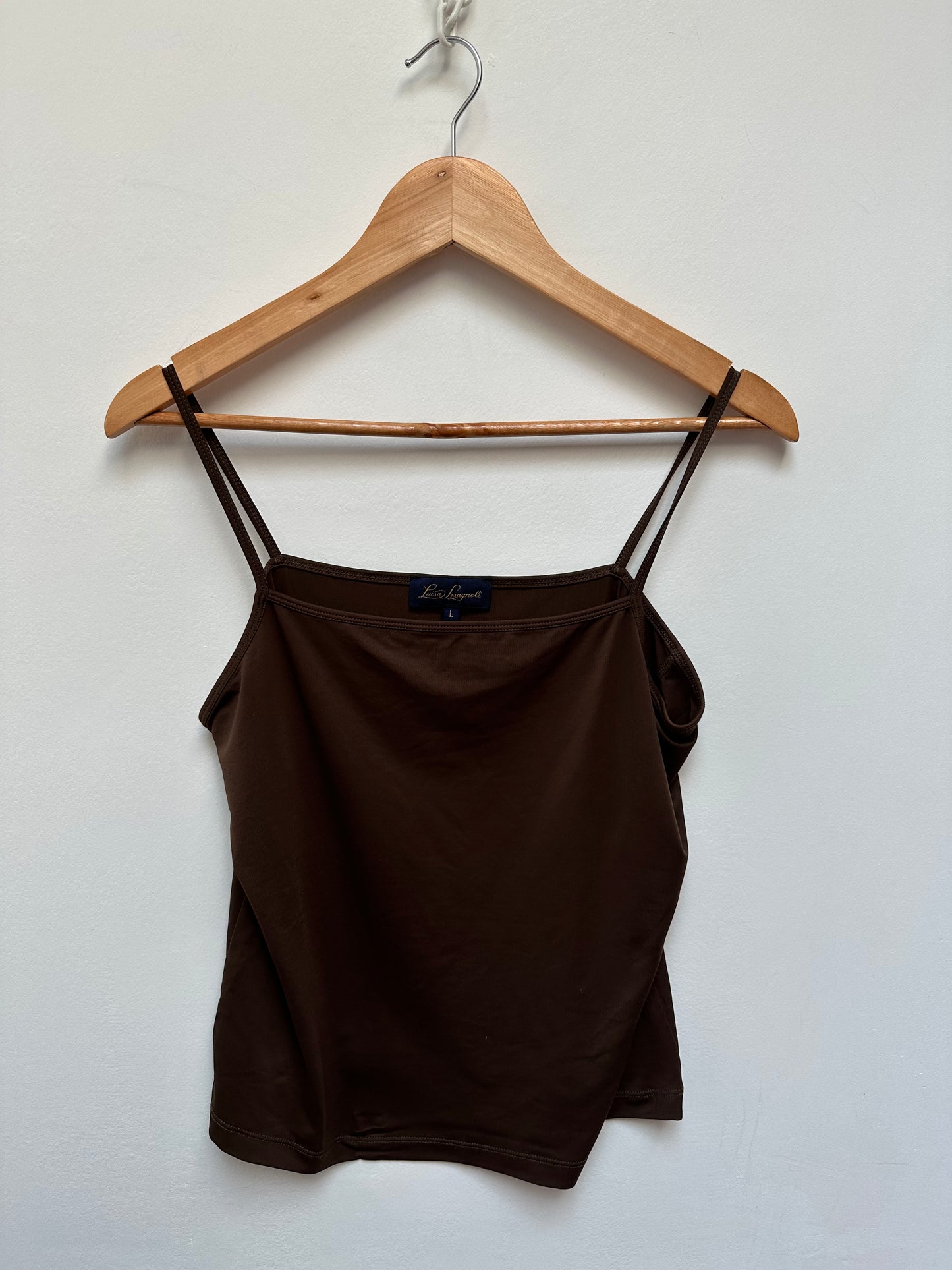 Luisa Spagnoli bruine top maat L
