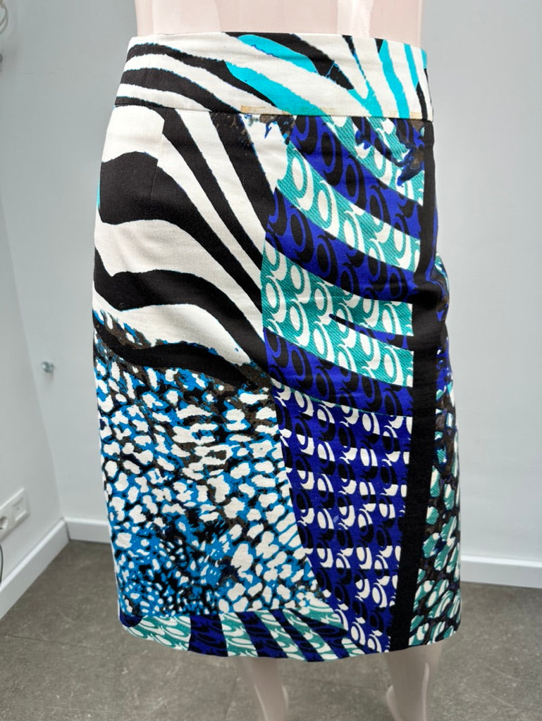 Barbara Lebek rok met print maat 44
