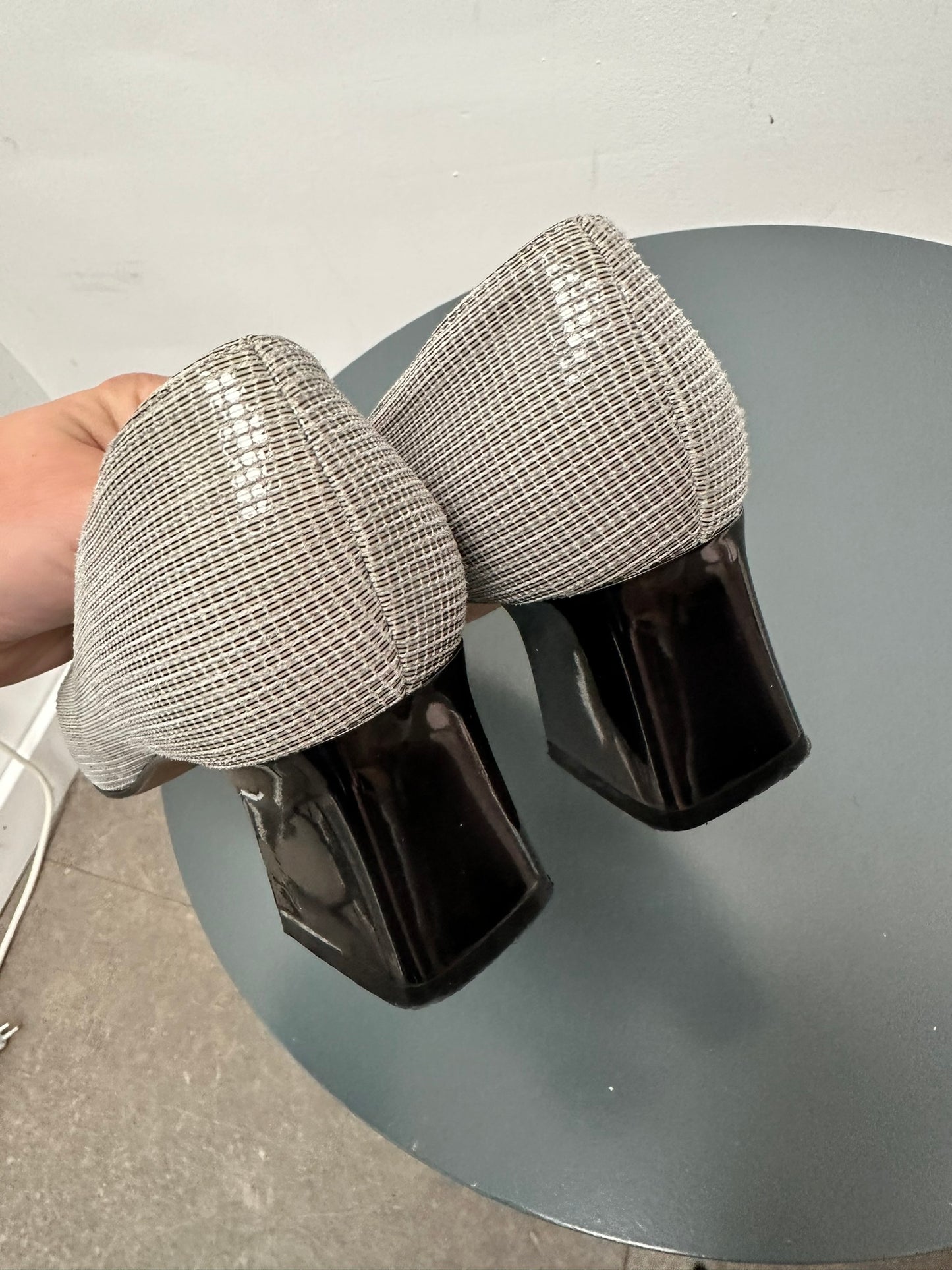 Kennell + Schmenger Pumps maat 38,5 zilver