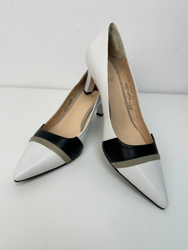 Hogl witte pumps maat 5,5 (38,5)