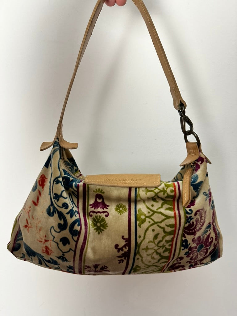 Longchamp le pliage velours tas