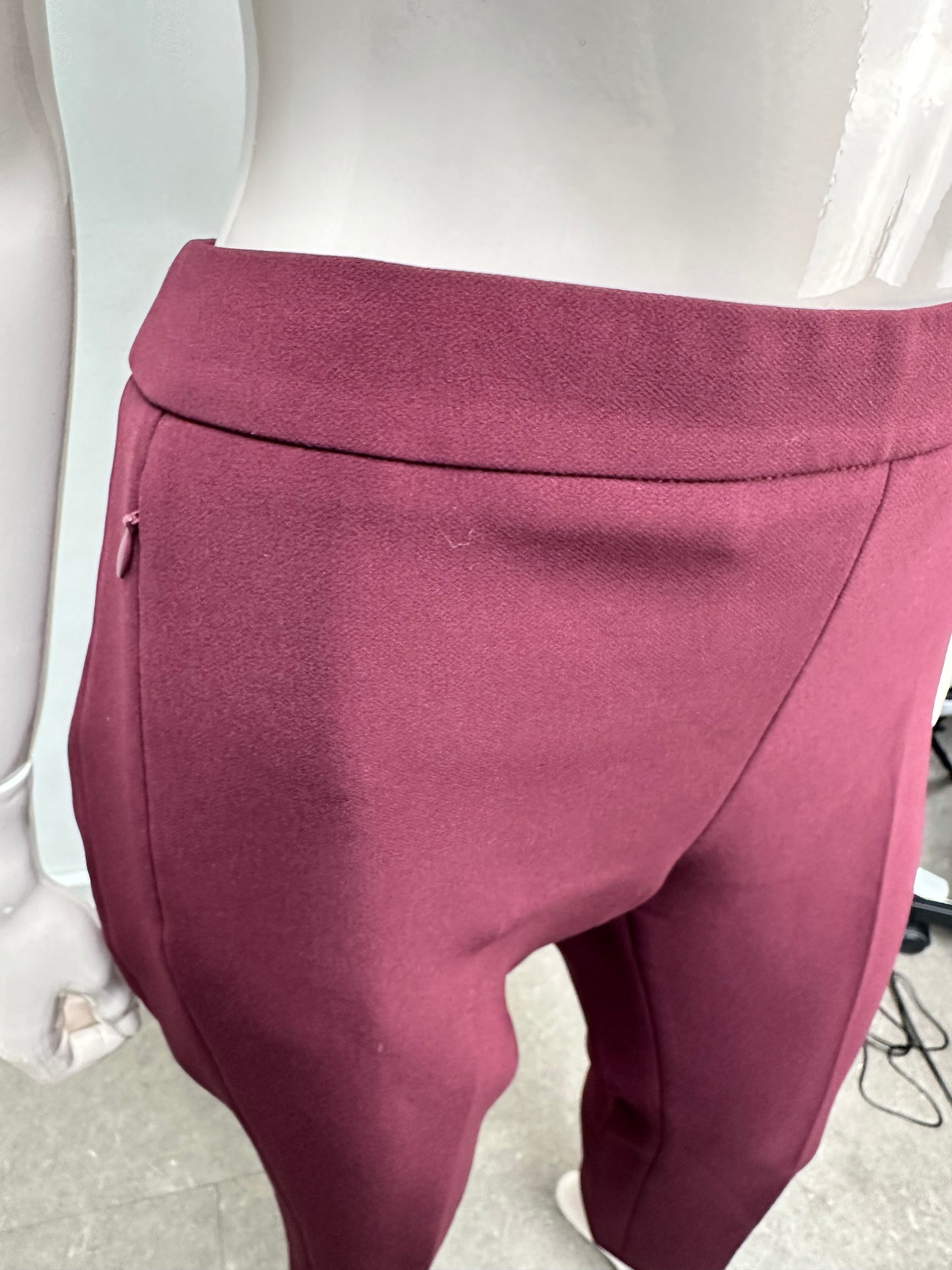 Blumarine bordeaux broek maat 40
