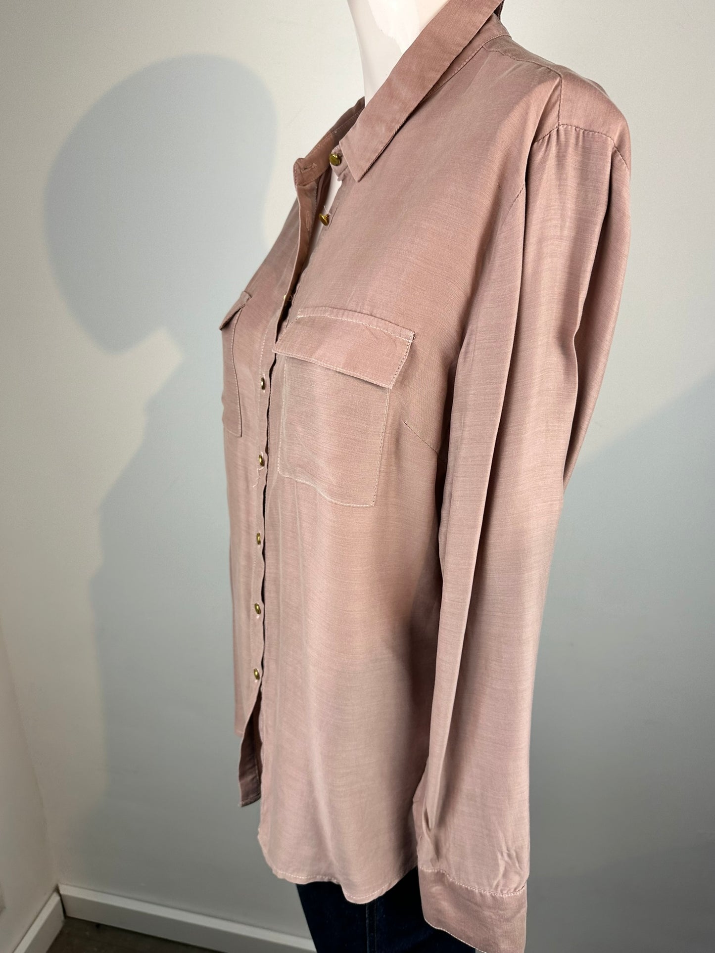 Sofie Schnoor roze blouse maat S