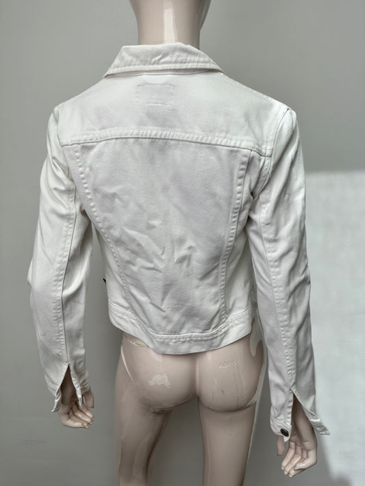 Ralph Lauren Polo wit jeans jasje maat S