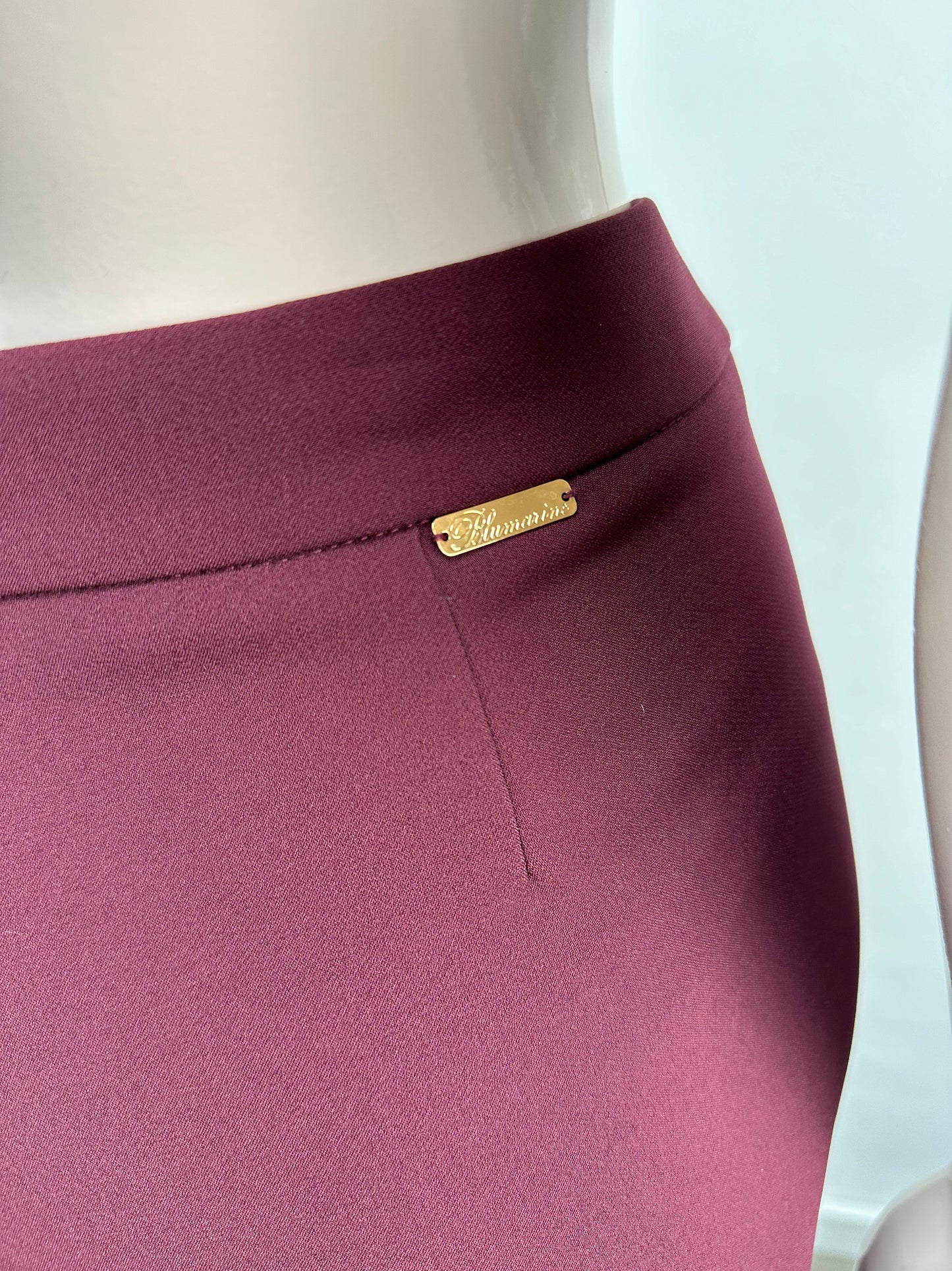 Blumarine bordeaux broek maat 40