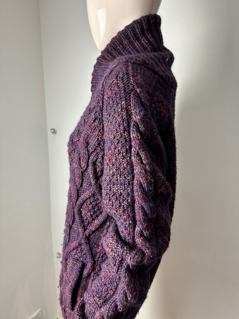 Scotch & Soda superknit vest met kabelpatroon maat L (unisex)