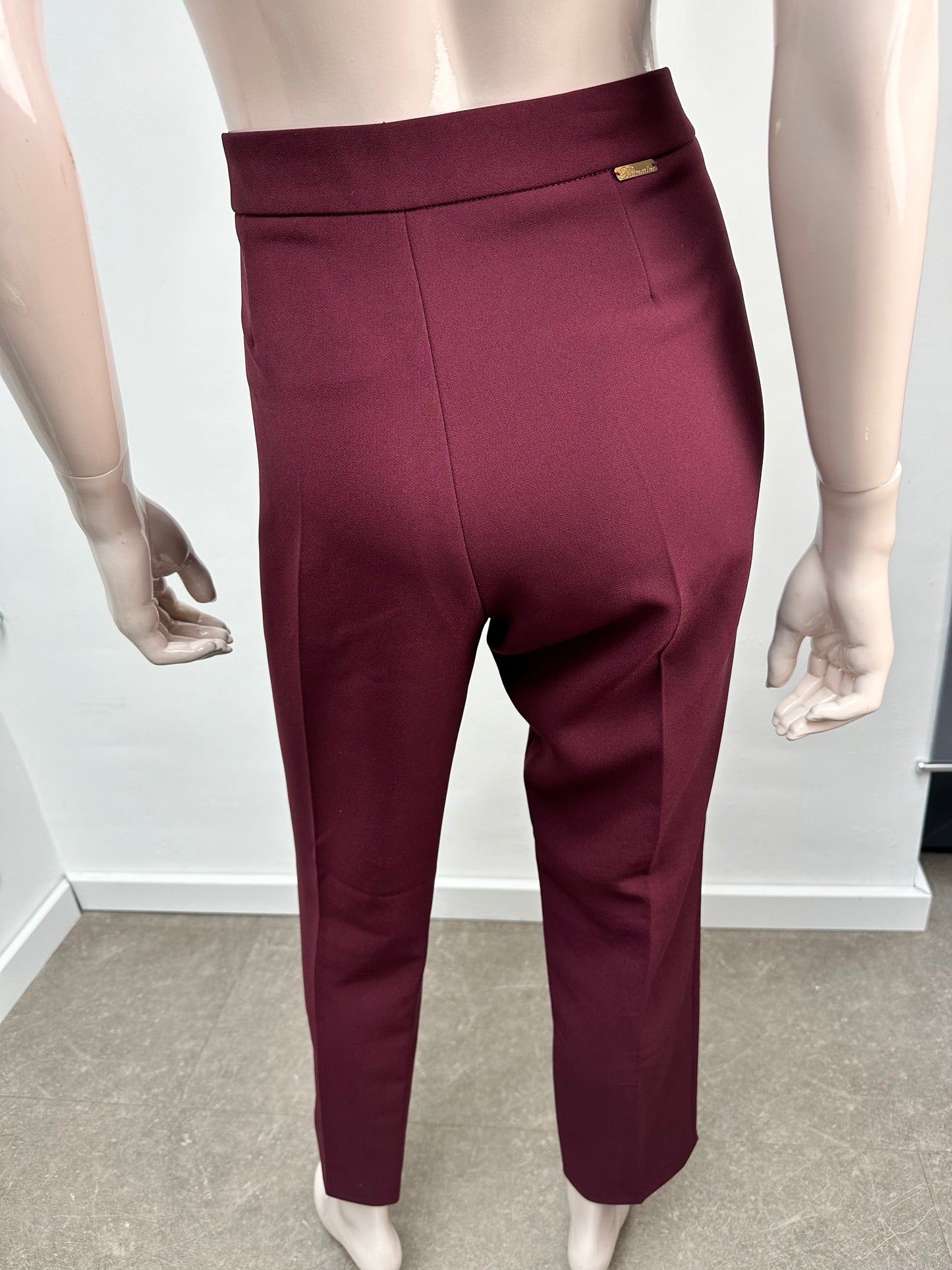 Blumarine bordeaux broek maat 40