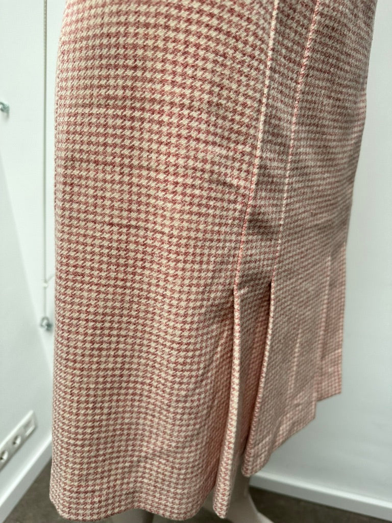 MaxMara Weekend roze plooirok maat 42