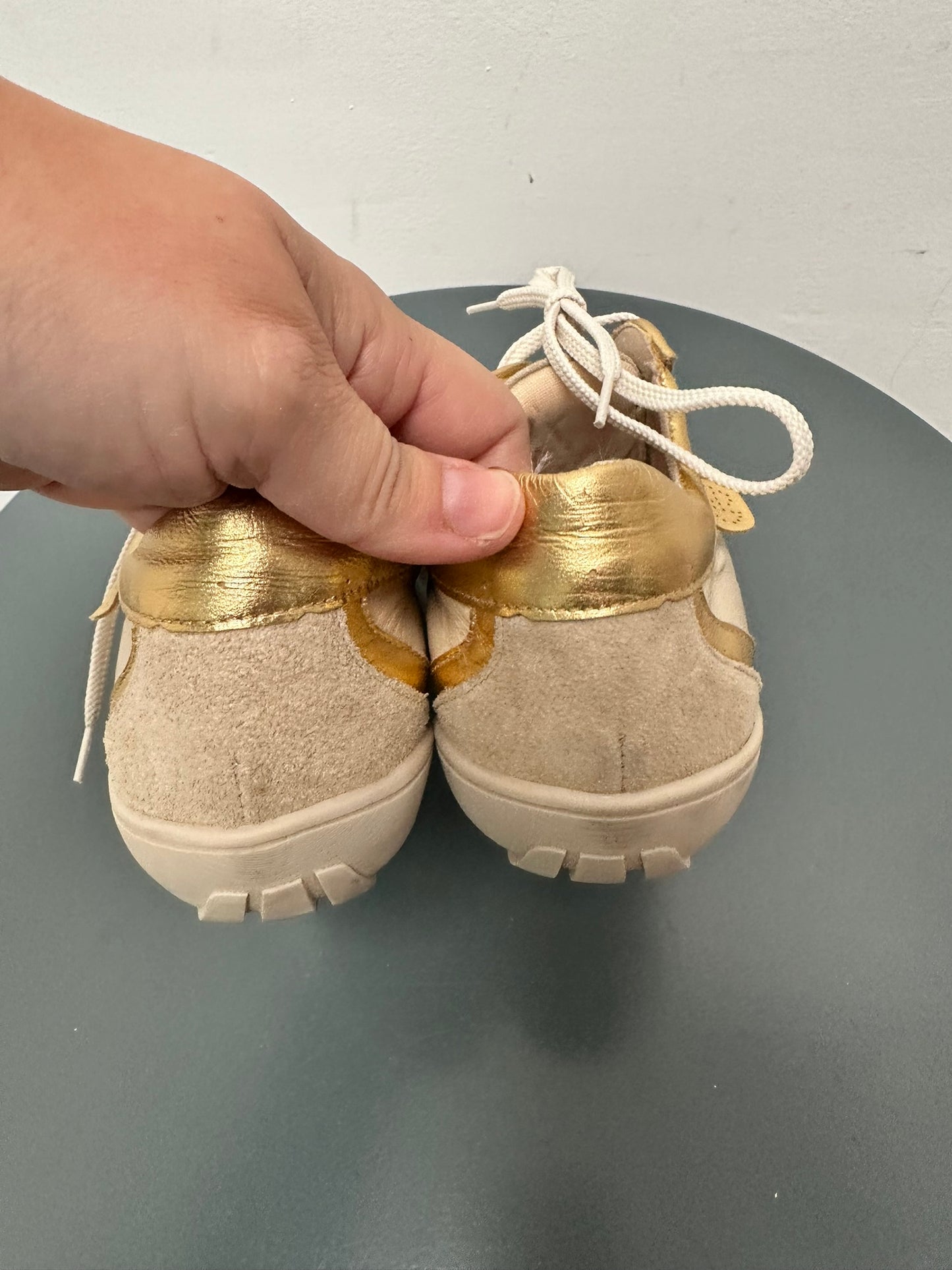 Gerard Darel sneakers maat 39 beige, goud