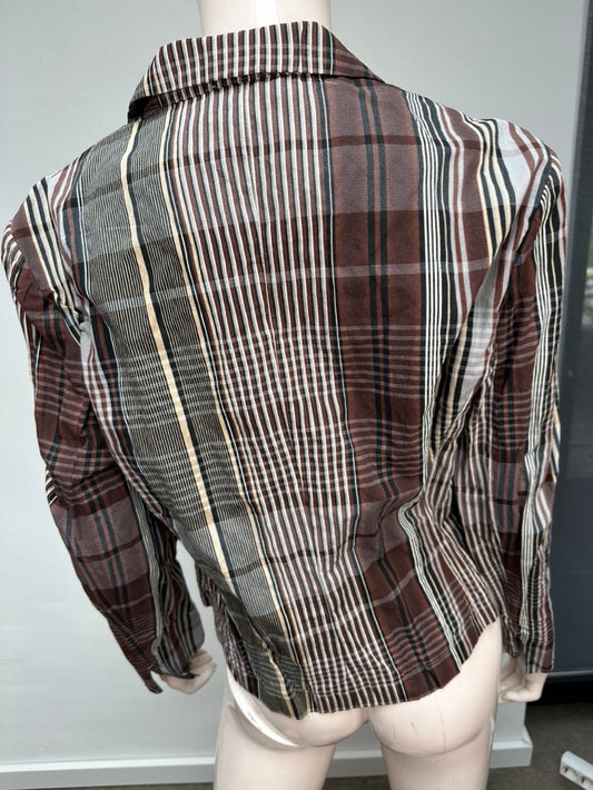 Gerard Darel geruit jasje maat 42