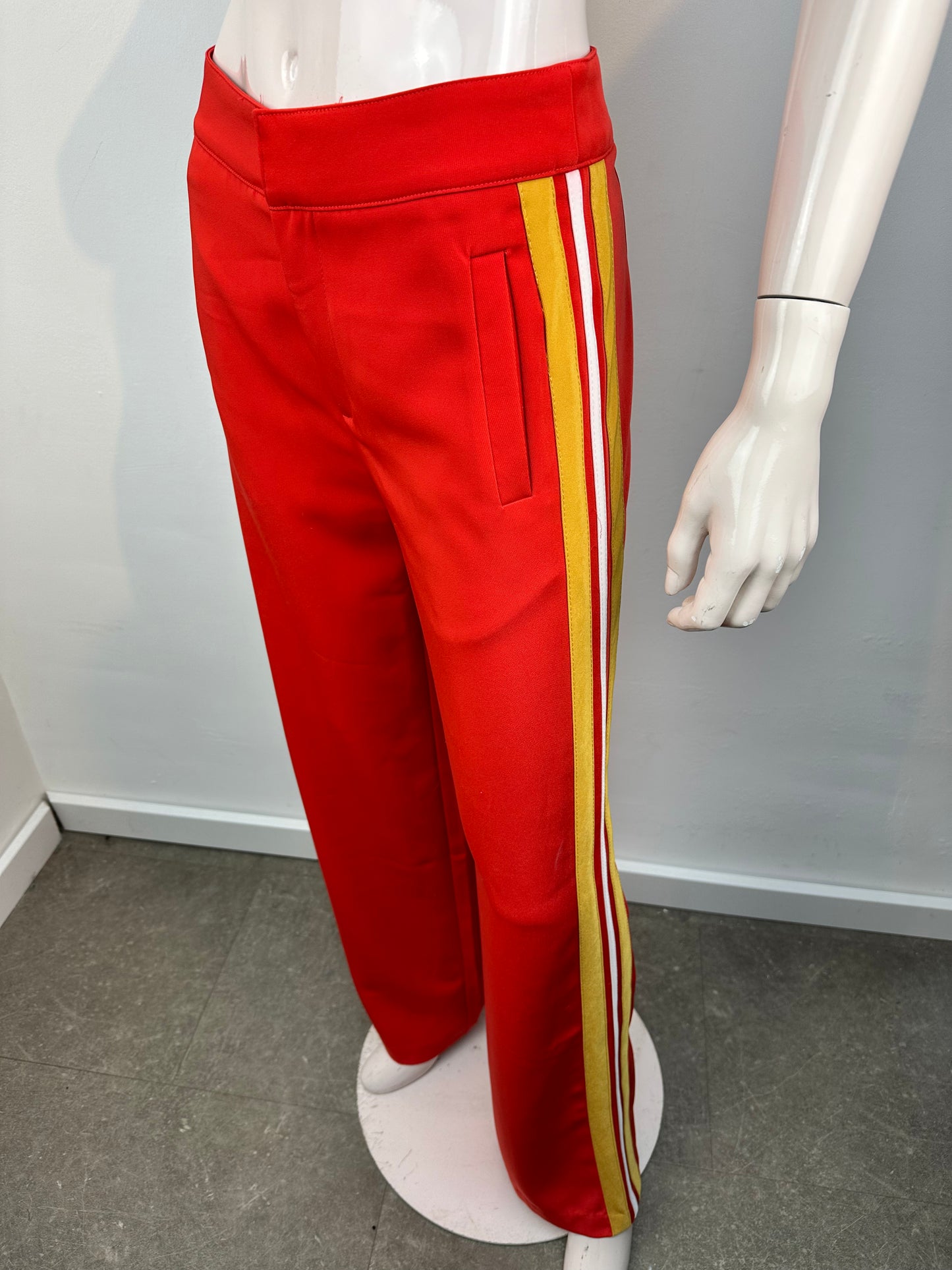 Honey Punch broek met wijde pijp maat S