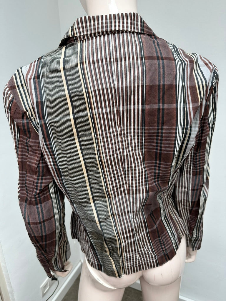 Gerard Darel geruit jasje maat 42