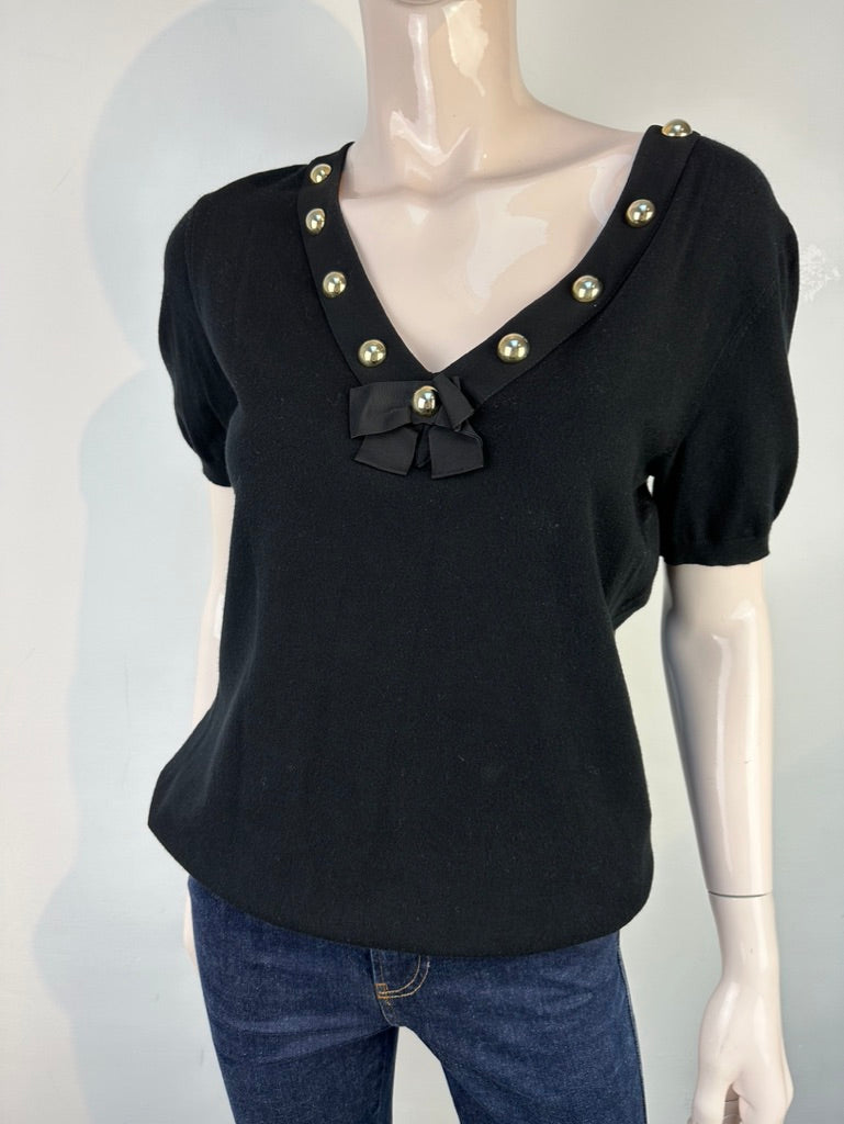 Moschino Boutique zwarte top maat L
