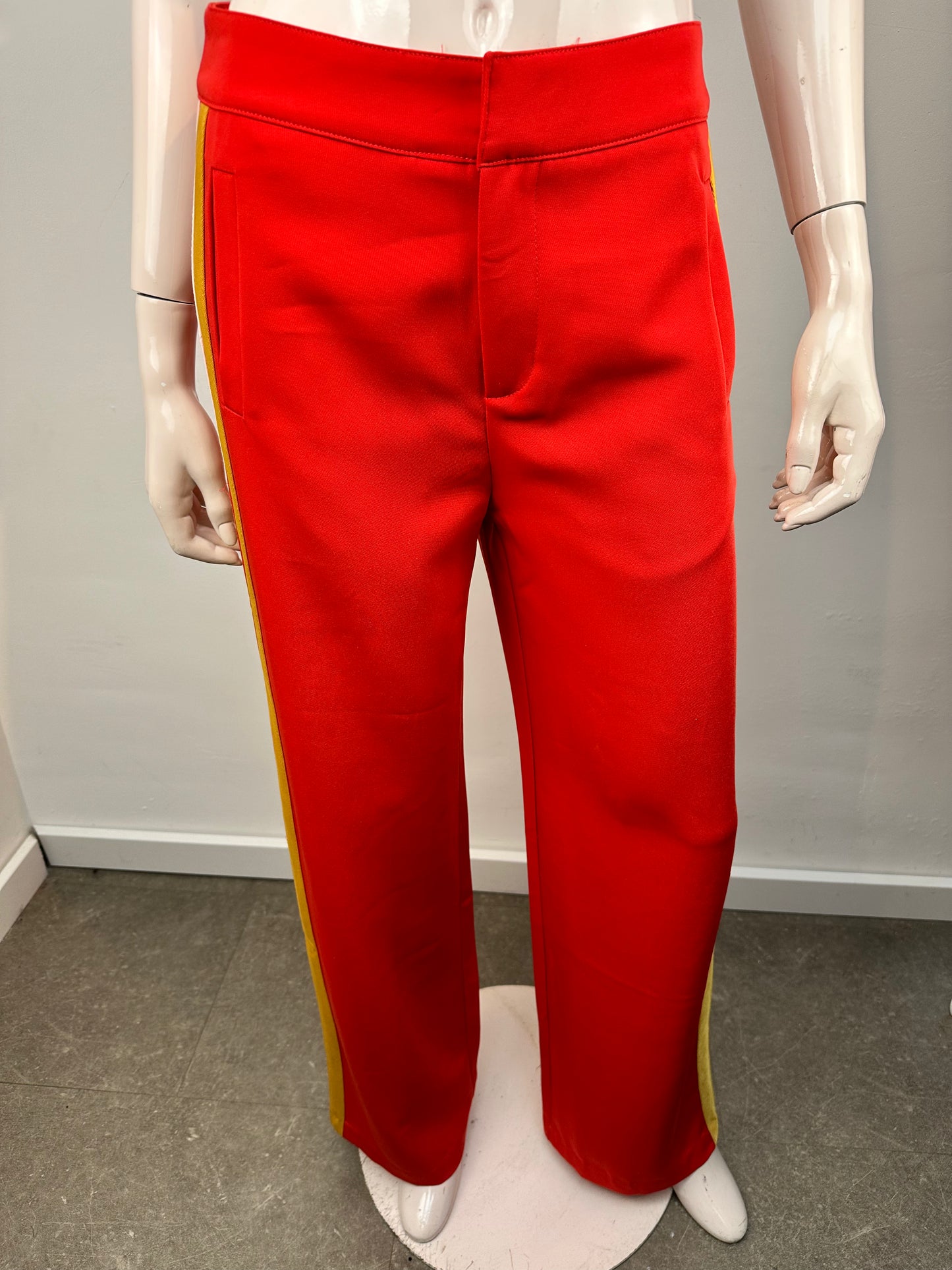 Honey Punch broek met wijde pijp maat S