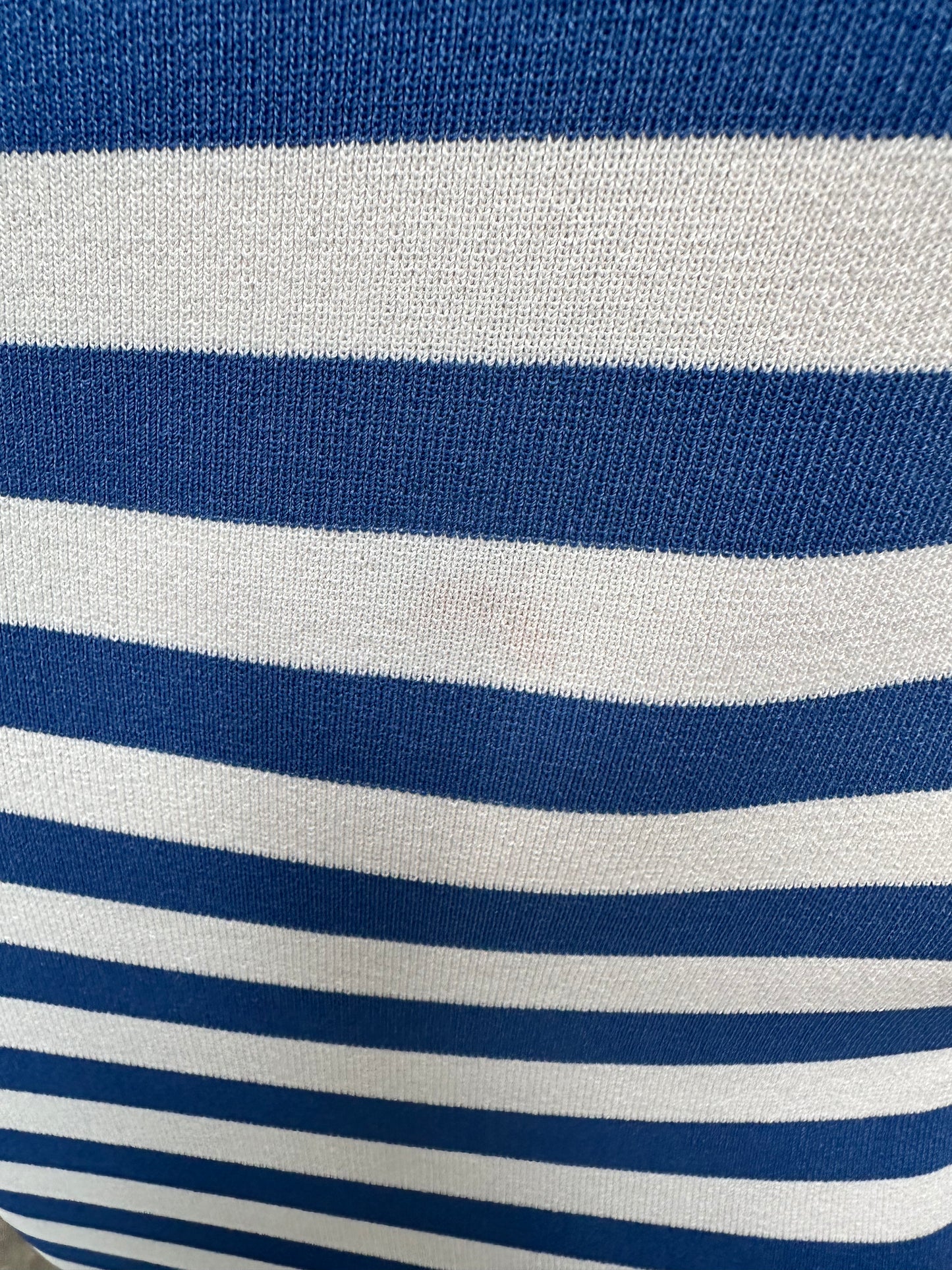 Nikkie jurk blauw-wit gestreept maat 36