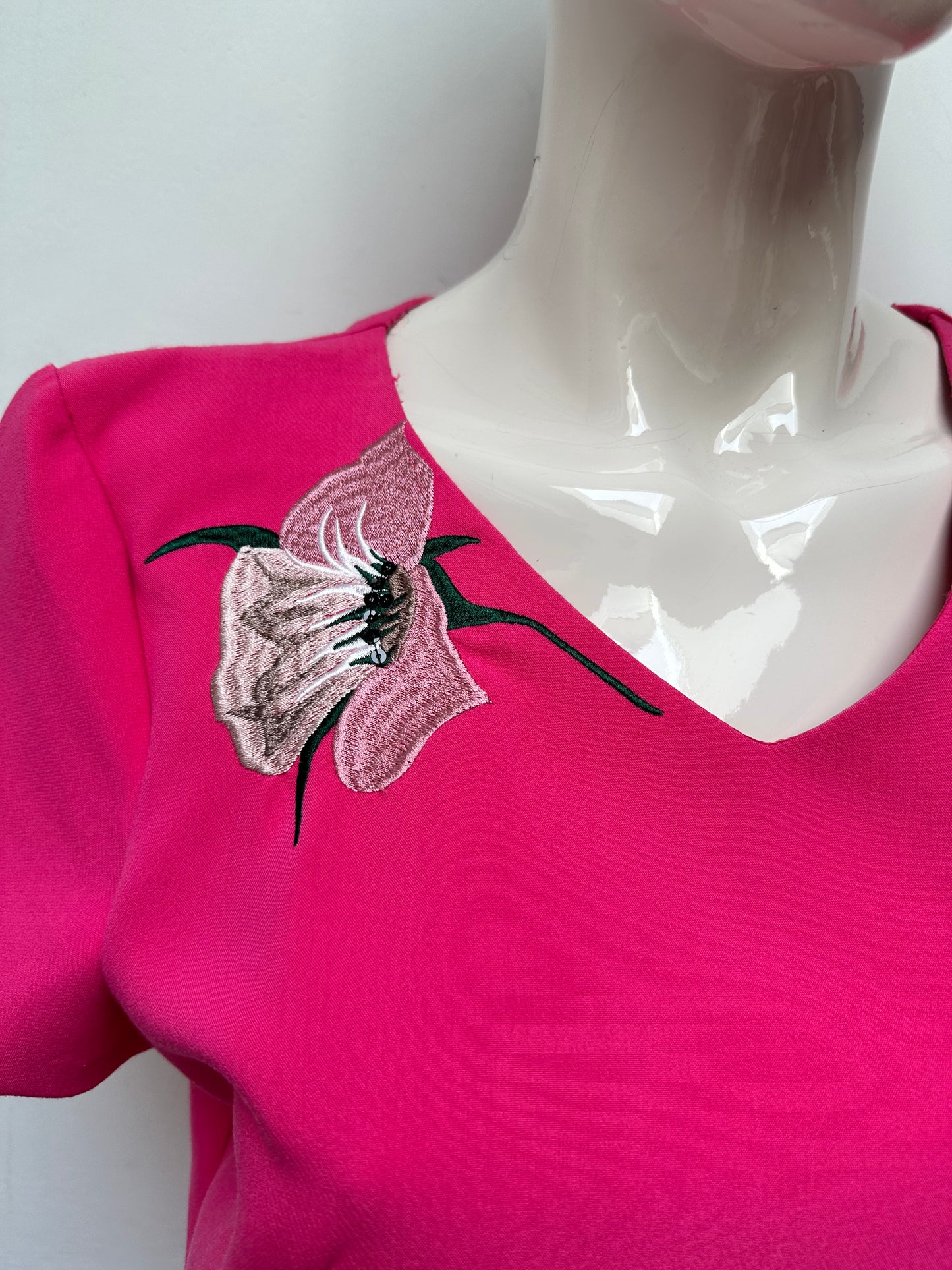 Monton roze jurk maat 38