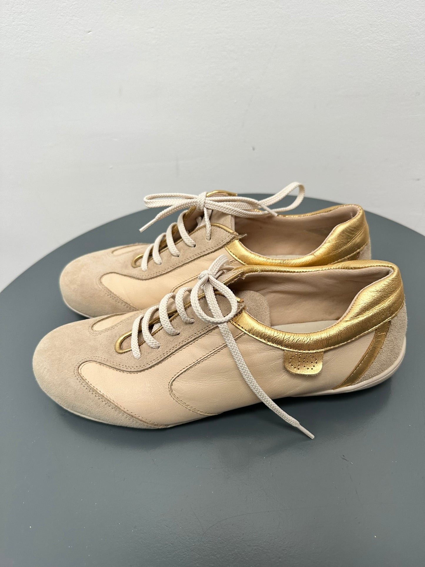 Gerard Darel sneakers maat 39 beige, goud