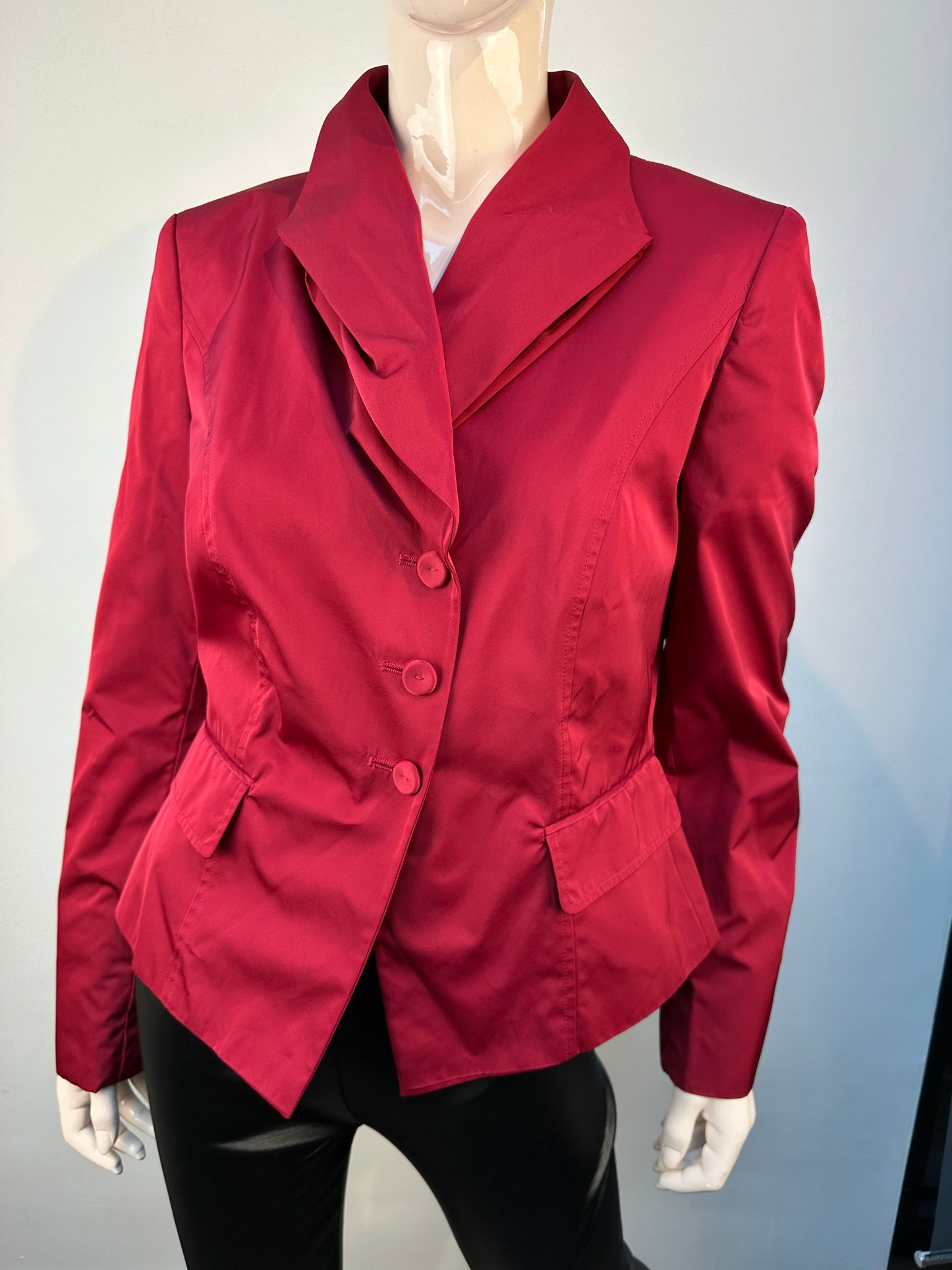 Van der Mark Rode Blazer Maat 44