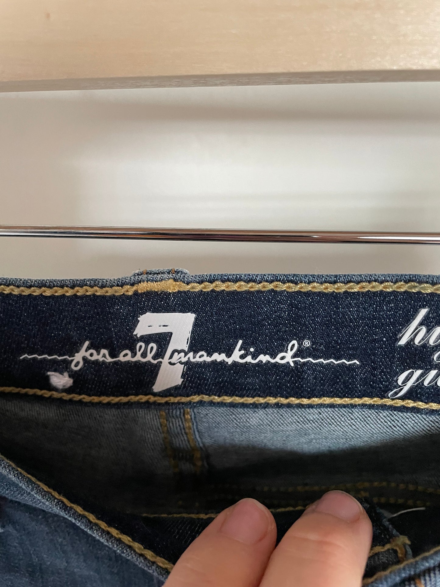 7 for all mankind Skinny jeans | maat 25 - Meisje met de parels