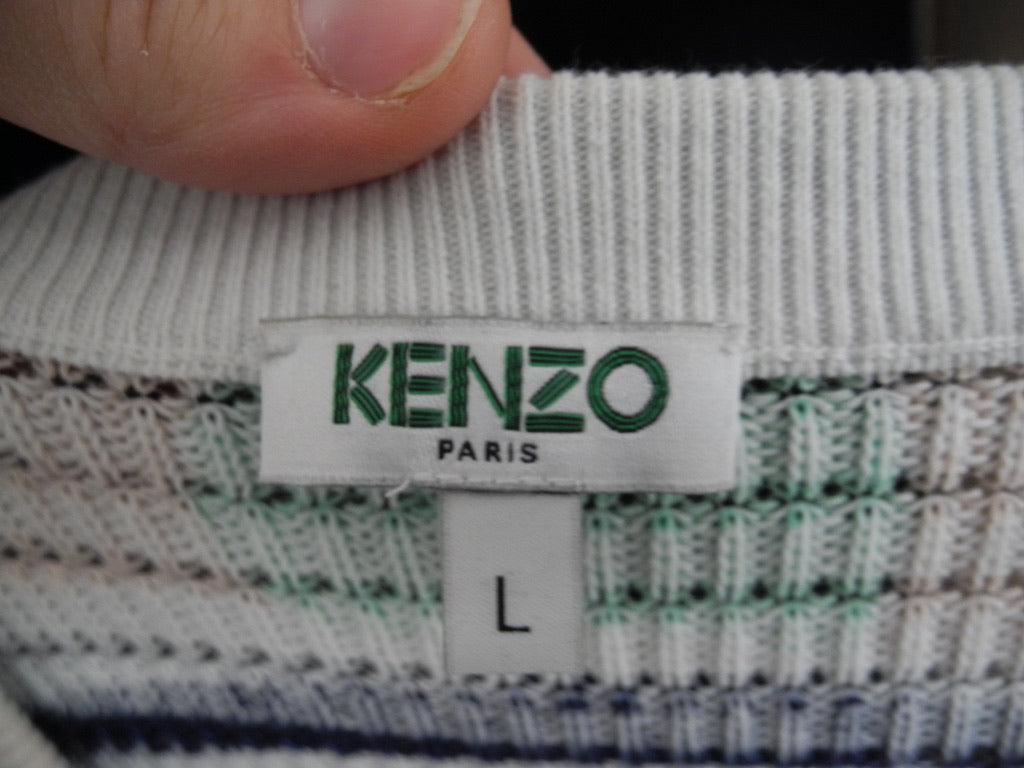 Kenzo Vest met ronde hals maat L