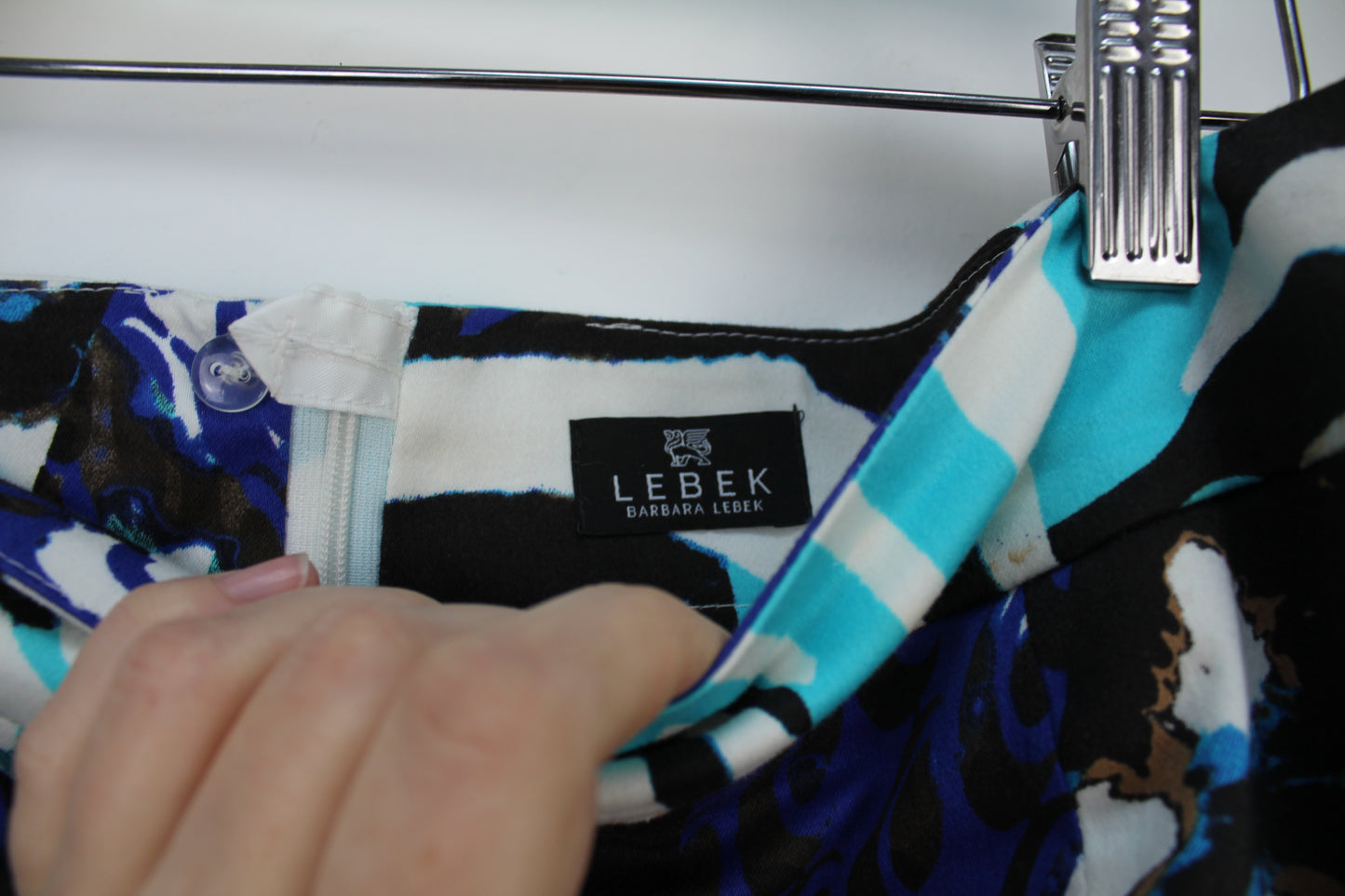 Barbara Lebek rok met print maat 44