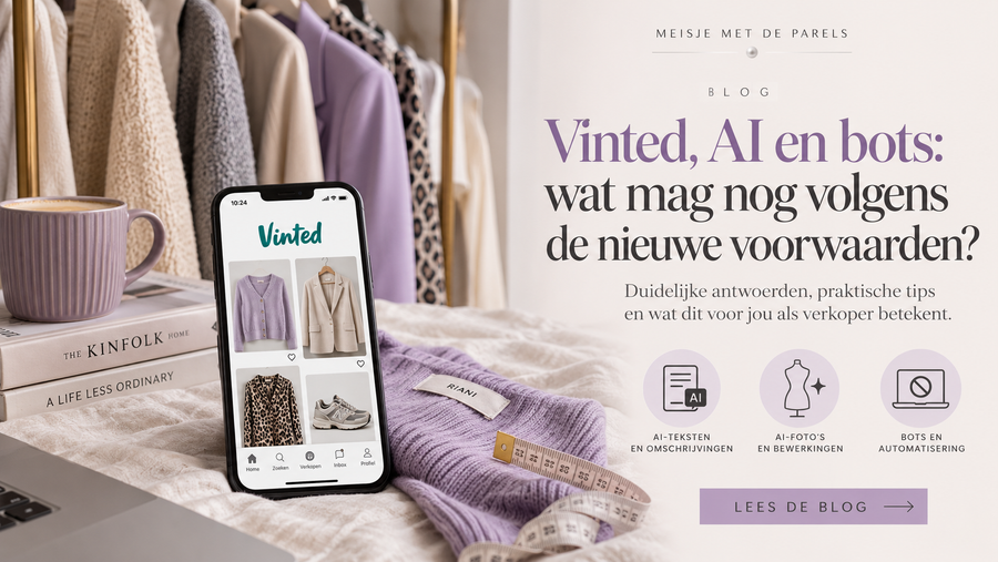 Vinted, AI en bots: wat mag nog volgens de nieuwe voorwaarden?
