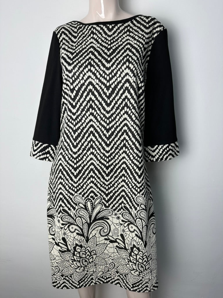 Atelier GS jurk zwart/wit maat 42