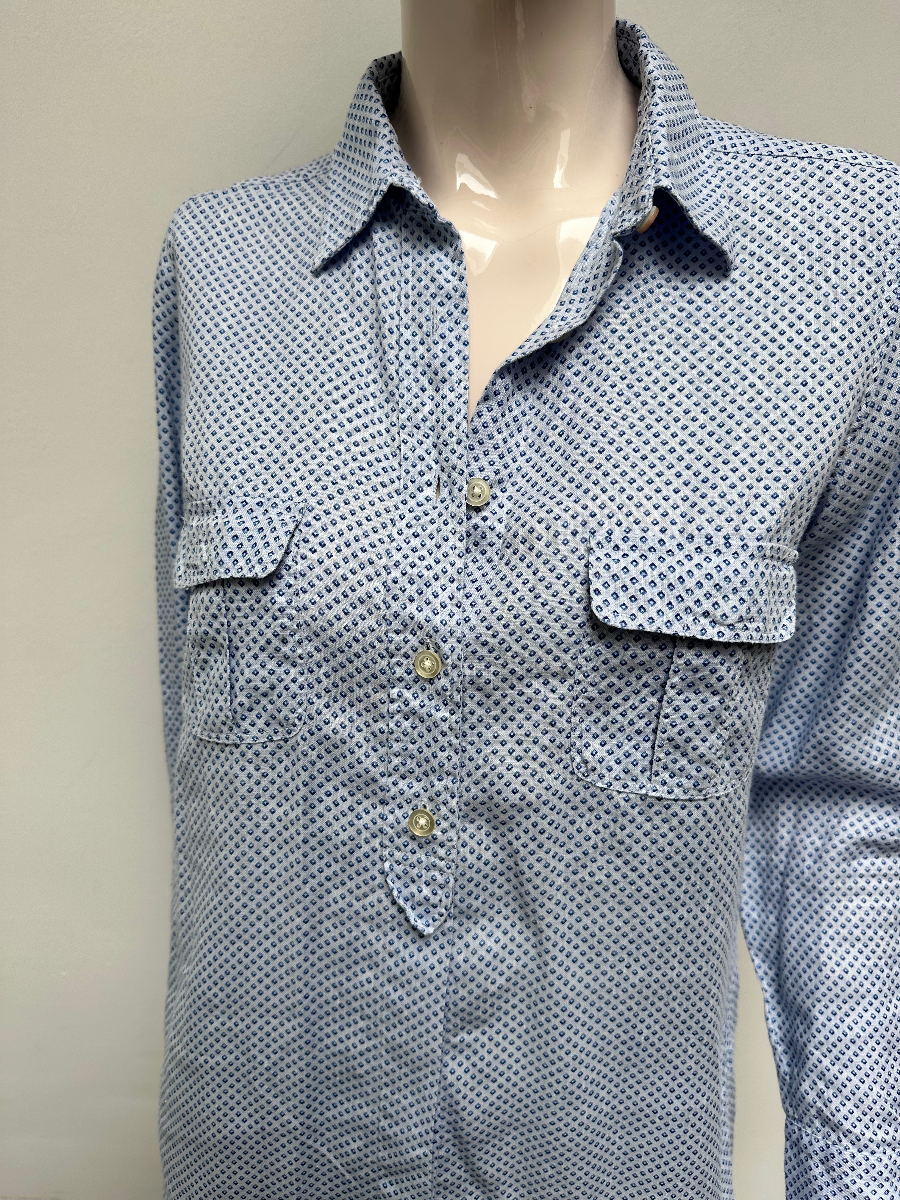 La Chemise Tropezienne linnen overhemd maat M