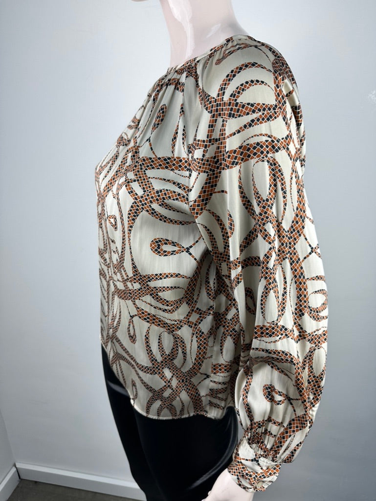 Richard Allan x H&M blouse maat 34