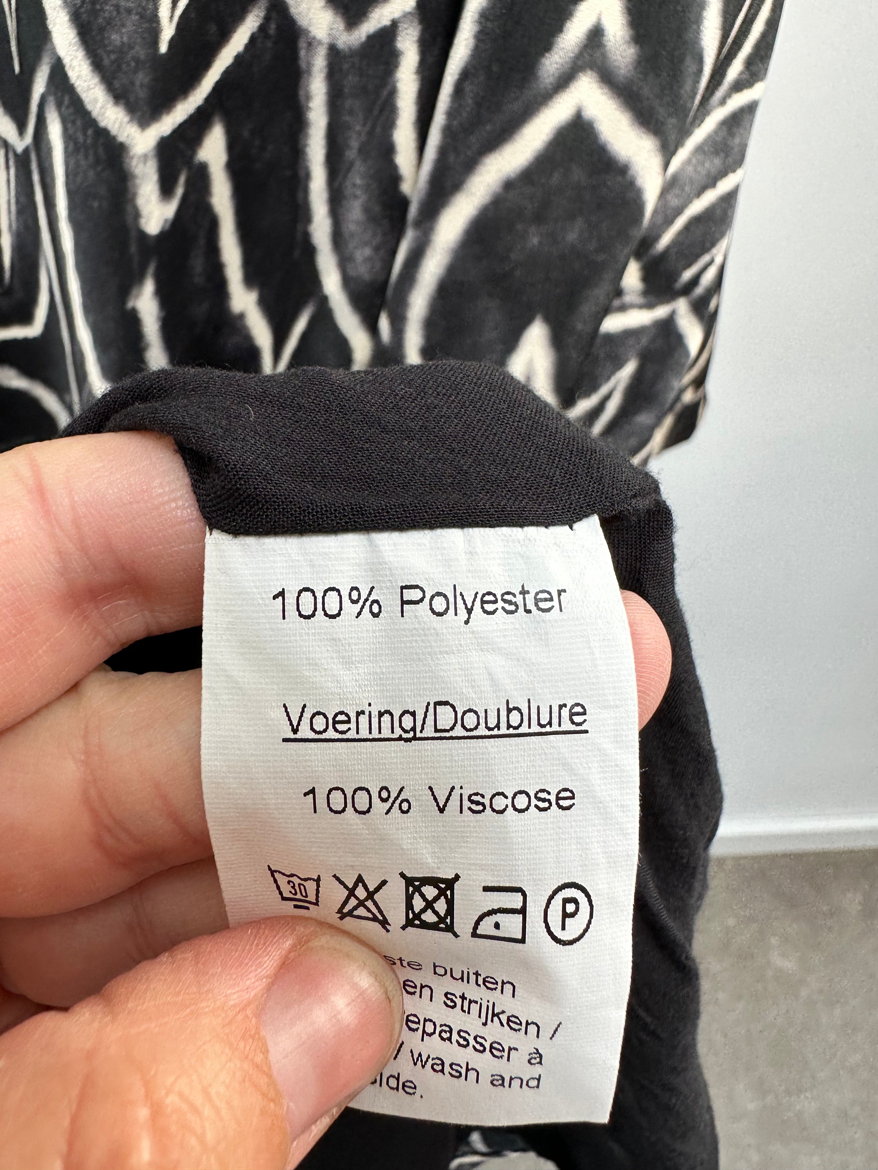 Signe Nature jurk met print maat 38