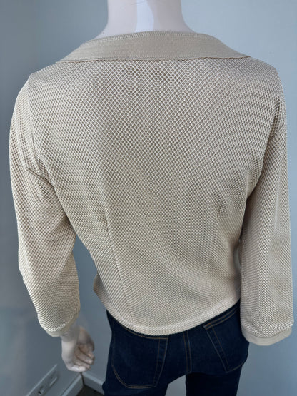 Airfield beige vestje maat M