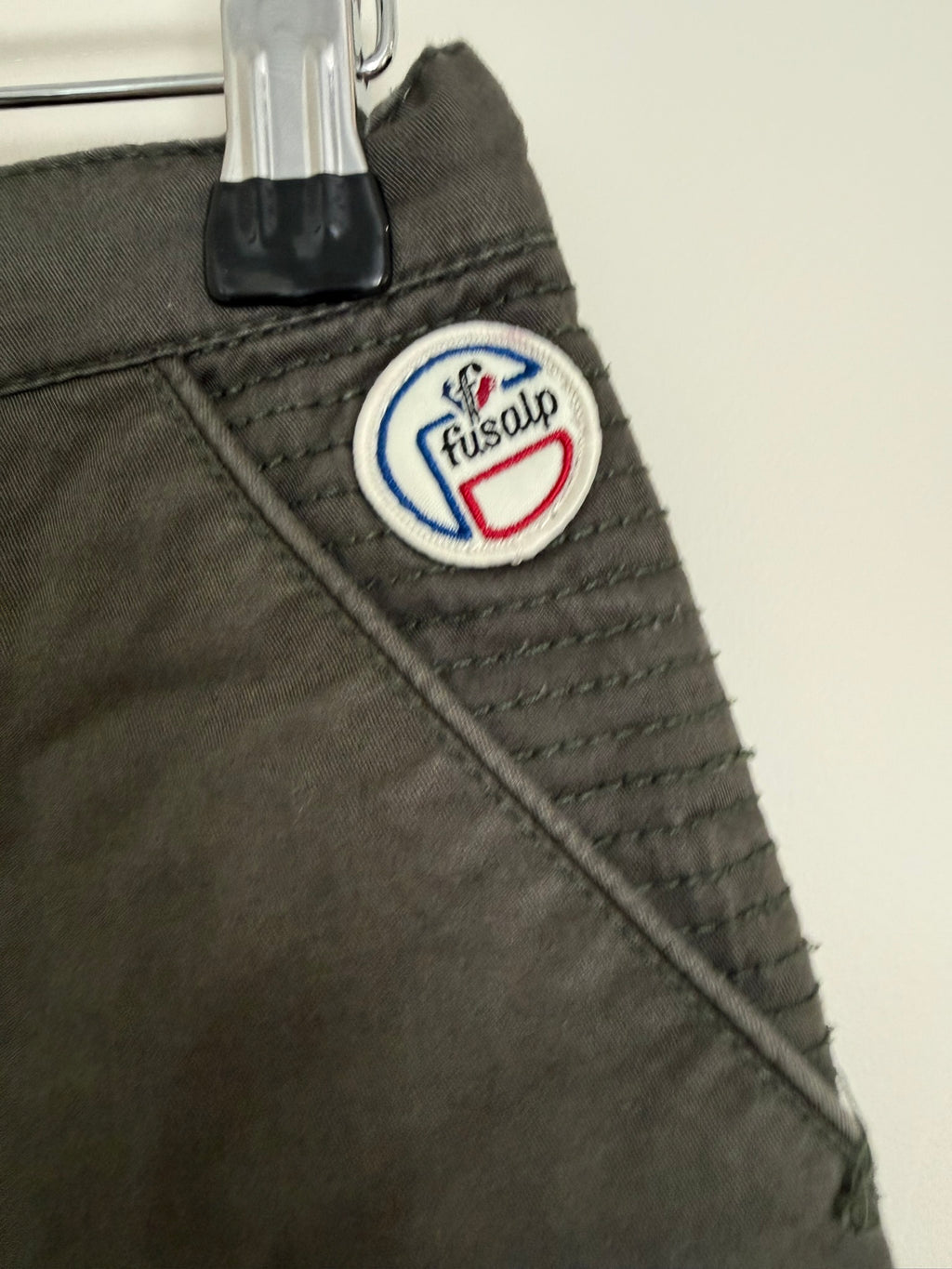 Fusalp - Rok - bruin/khaki, mini, badge-detail - S